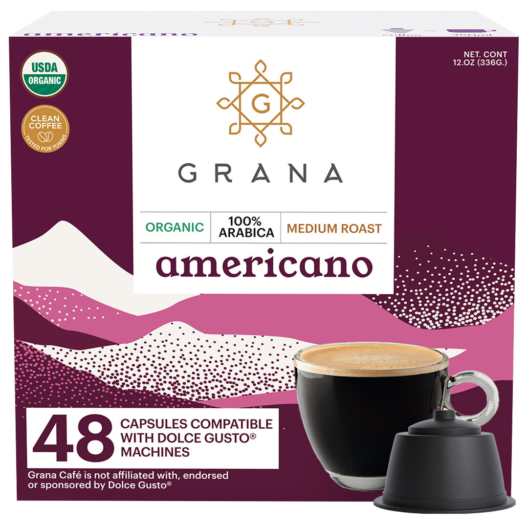 Organic Americano (48 Count) – GRANA Cafe