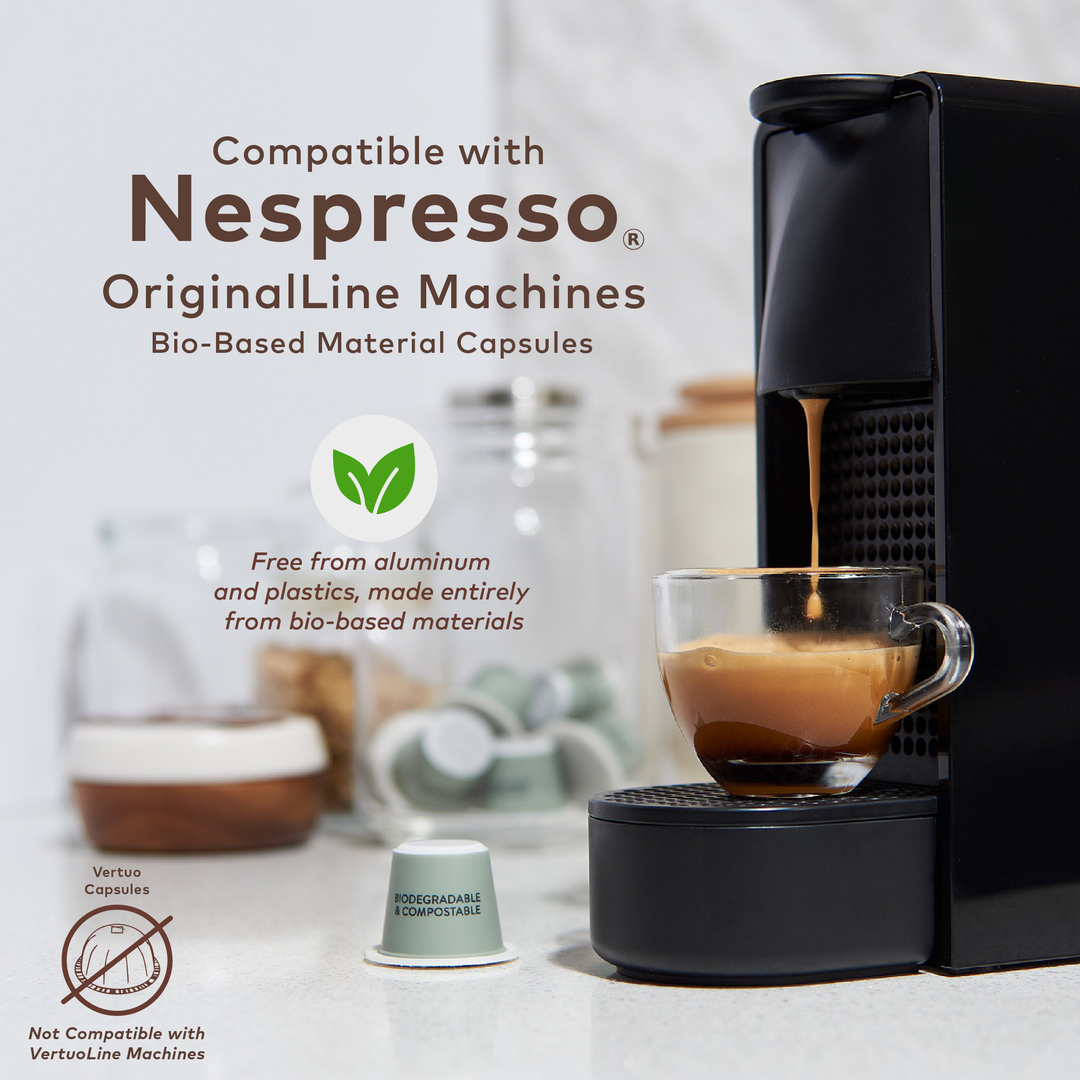 Organic Medium and Dark Roast Nespresso Compatible