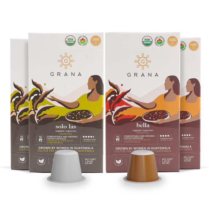 Organic Dark and Medium Roast Nespresso Compatible