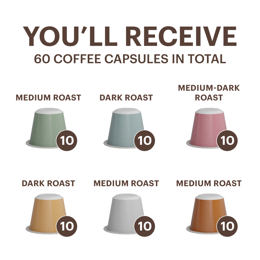 Organic Variety Pack Nespresso Compatible