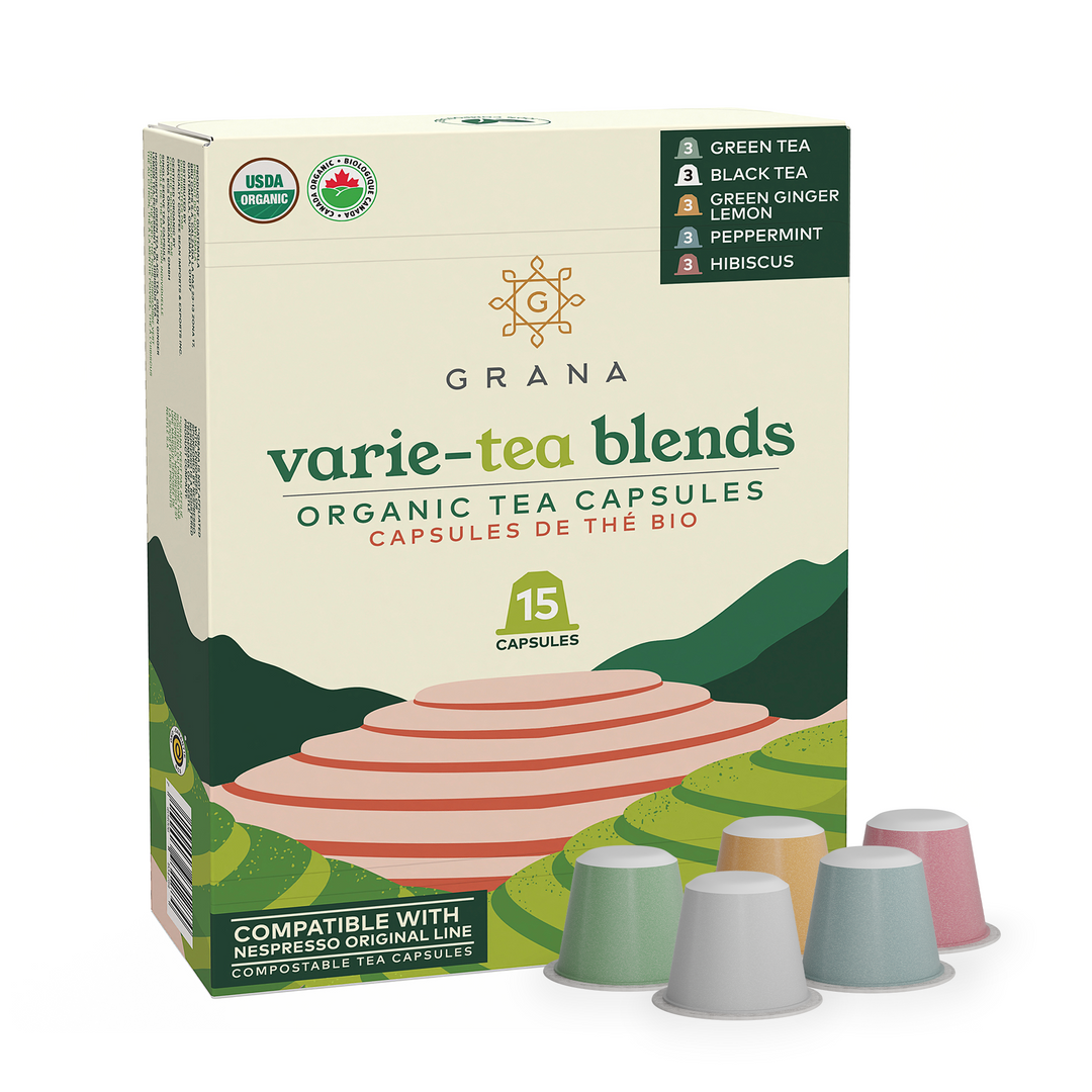 Organic Tea Variety Blends Nespresso Compatible