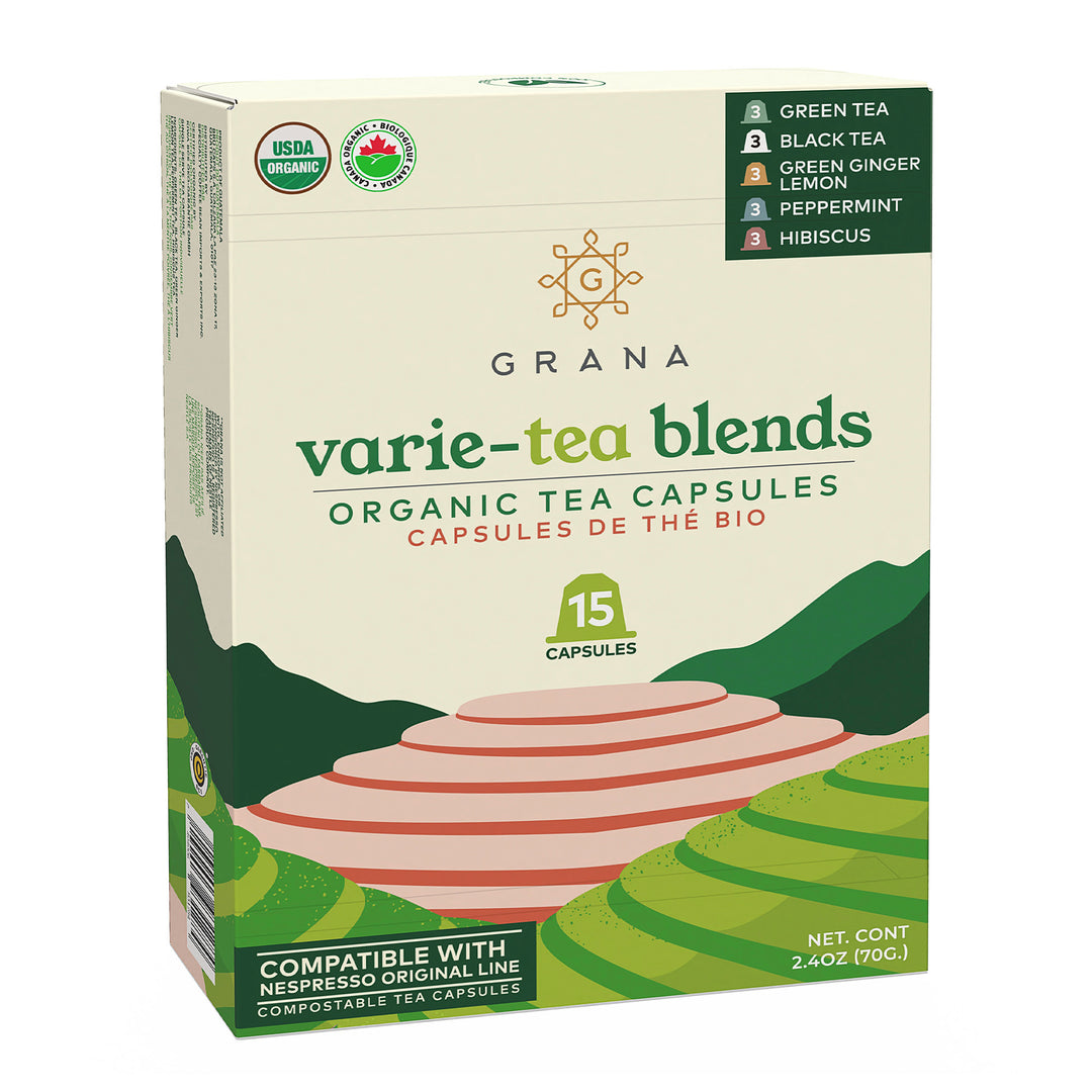 Organic Tea Variety Blends Nespresso Compatible